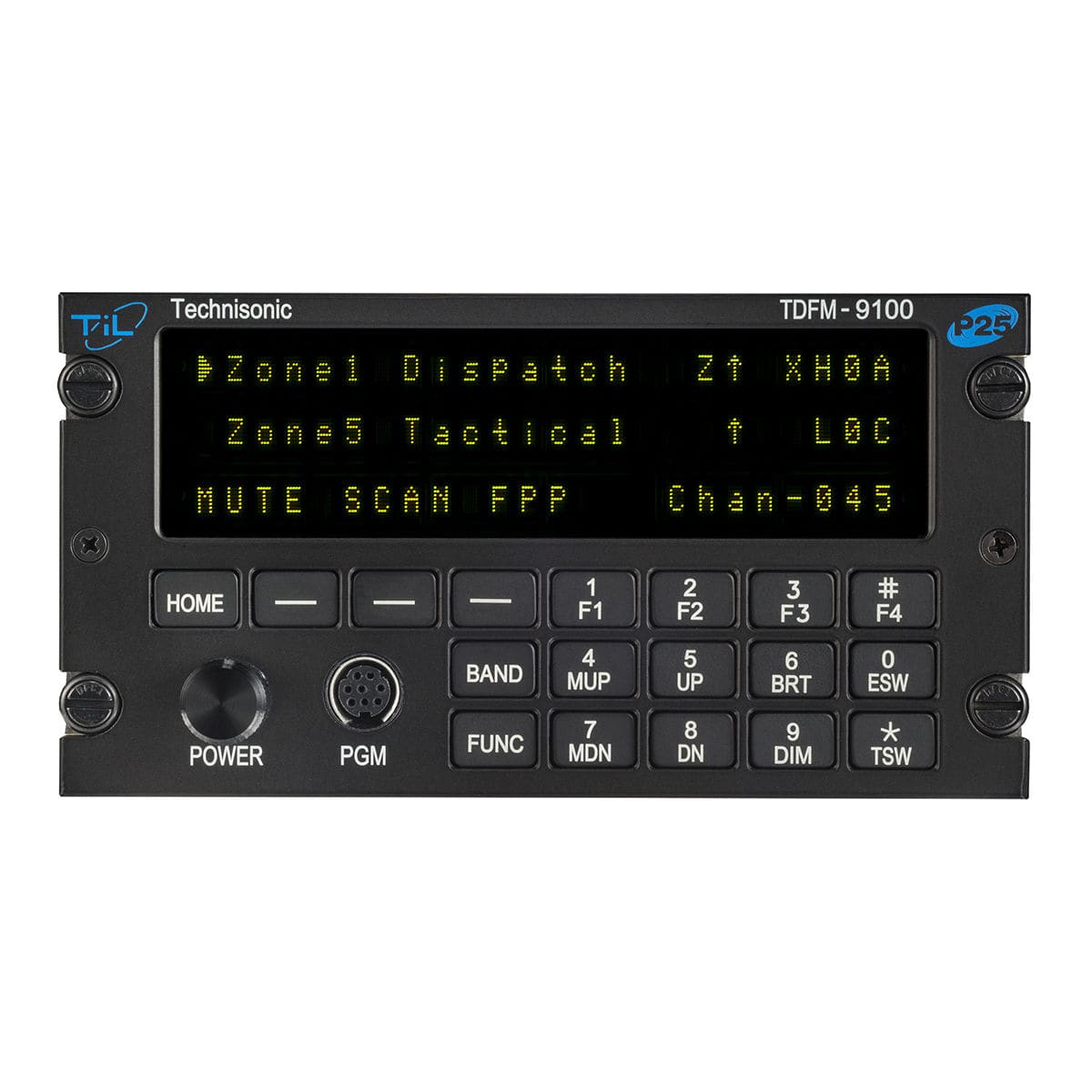 UHF音频面板 - TDFM-9100 - Technisonic Industries Ltd. - VHF / 飞机 / 嵌入式