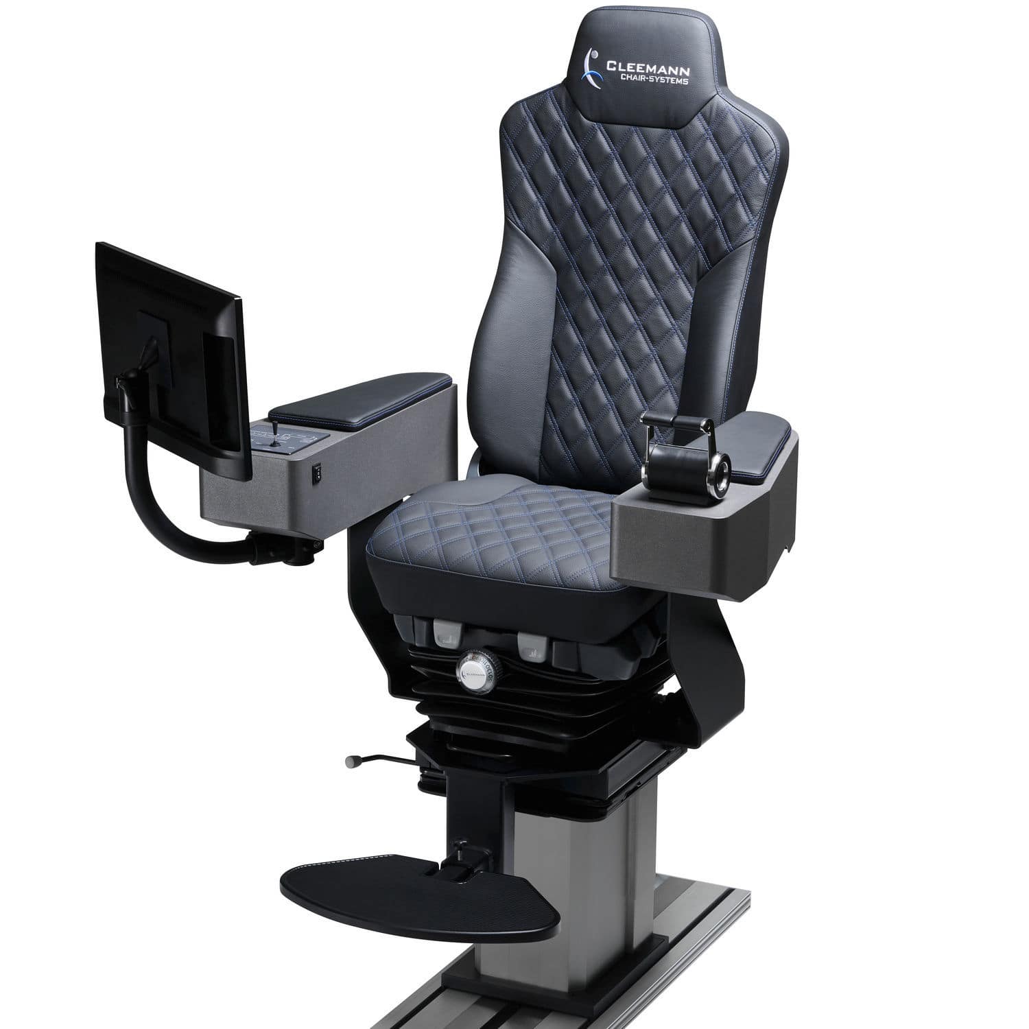 飞行模拟器座椅 - COMMAND L - Cleemann Simulator Seats - 机组成员 / 内置屏幕 / 带扶手