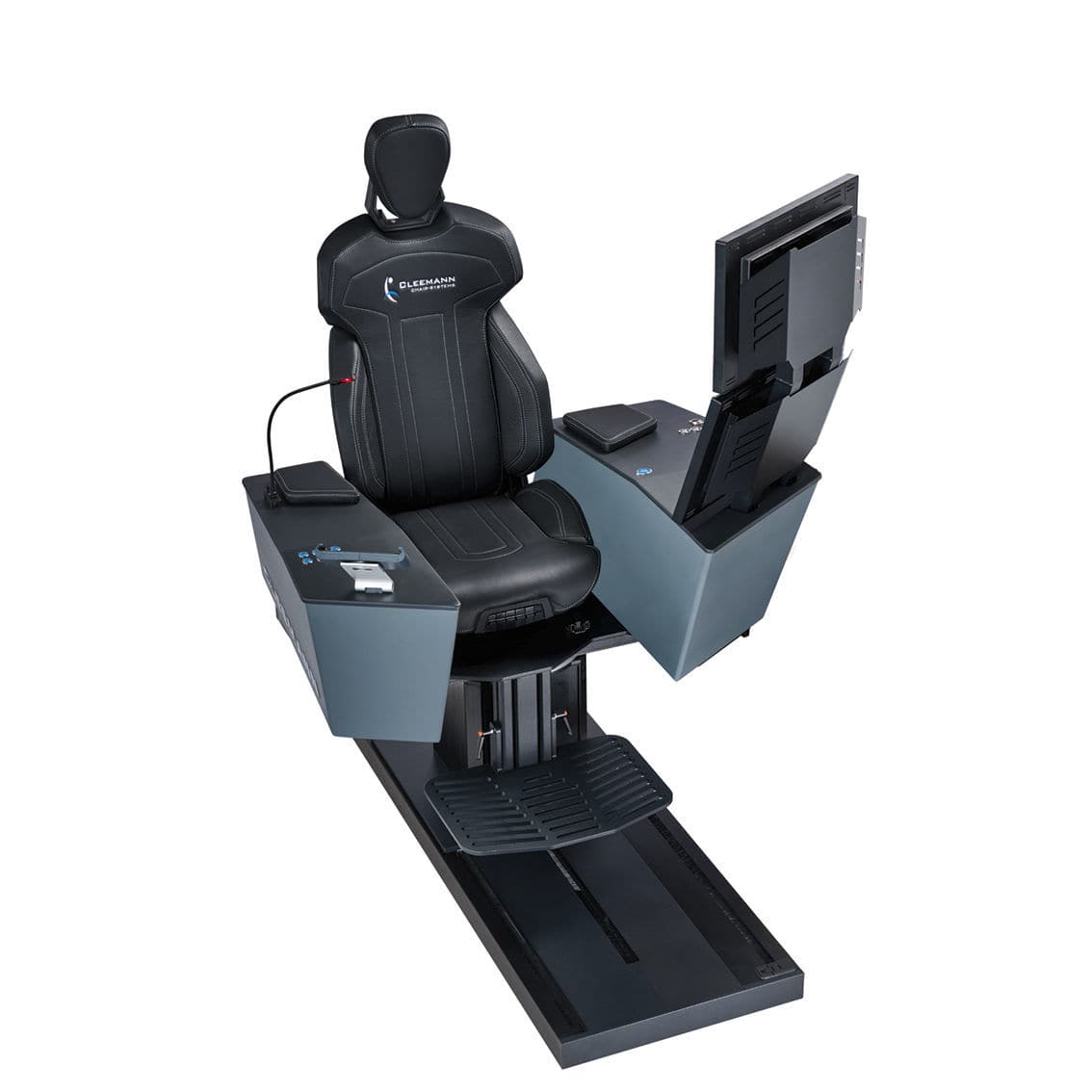 飞行模拟器座椅 - COMMAND XXL - Cleemann Simulator Seats - 用于飞行员 / 内置屏幕 / 带扶手