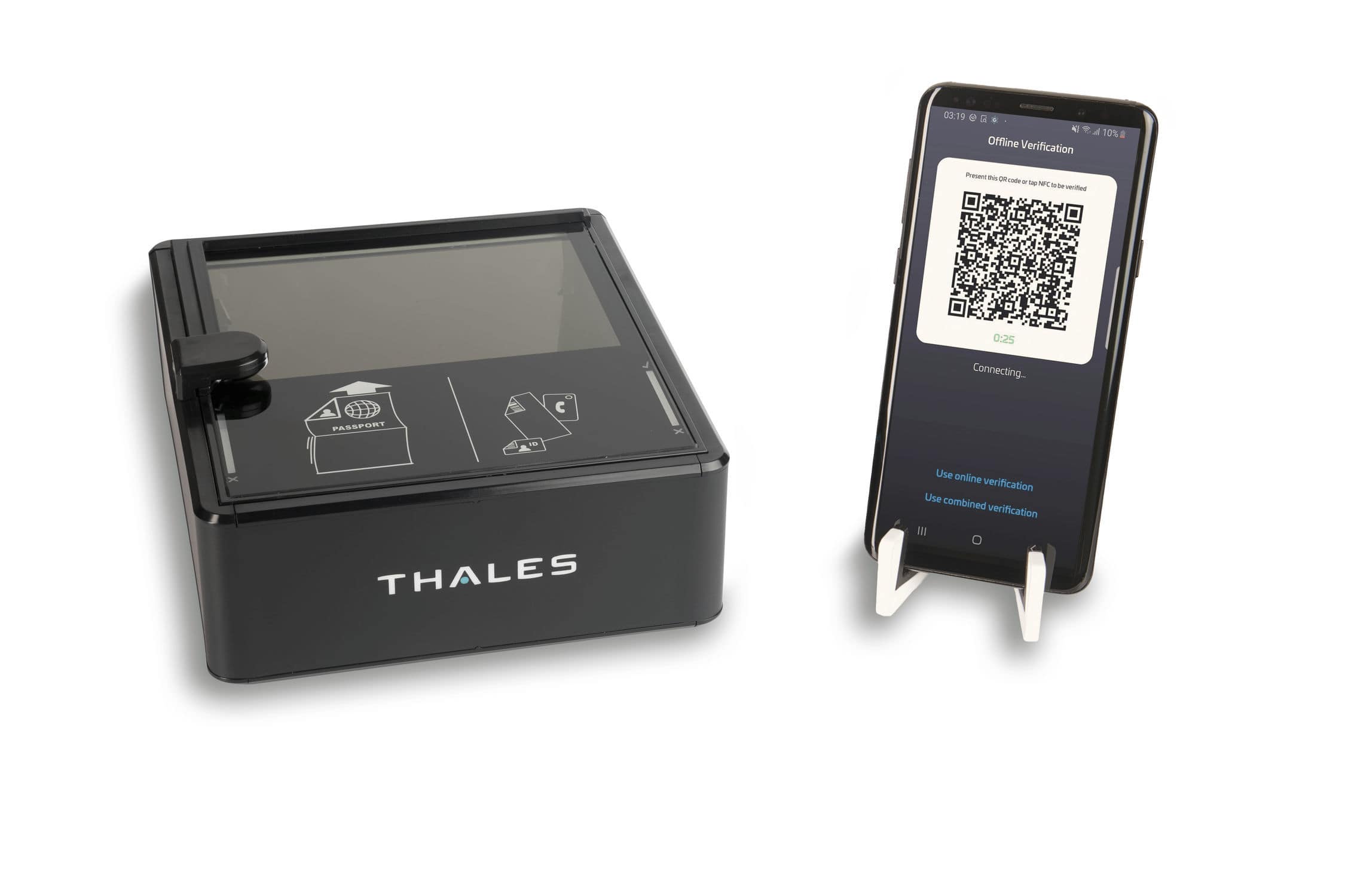 护照证件读取器- AT10k-m - Thales - Cybersecurity & Digital Identity - 身份证件/ 用于签证/  驾驶执照