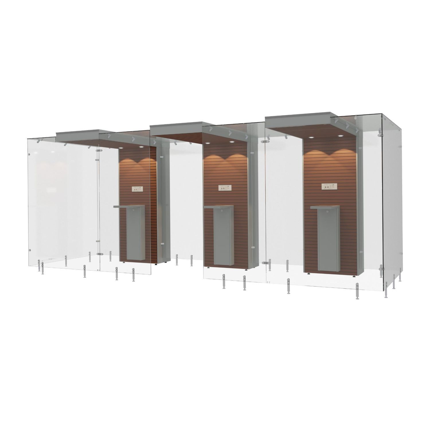 机场吸烟室 - SMOKE SOLUTION 3SP200 - Longhi Air - 室内 / 模块化设计 / MDF