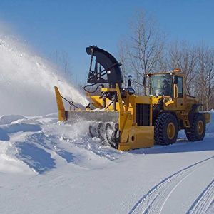反铲装载机安装式吹雪机 1