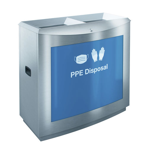 机场垃圾桶 - FAJP2X100-PPE - AUWEKO GMBH - 落地式 / 垃圾分类