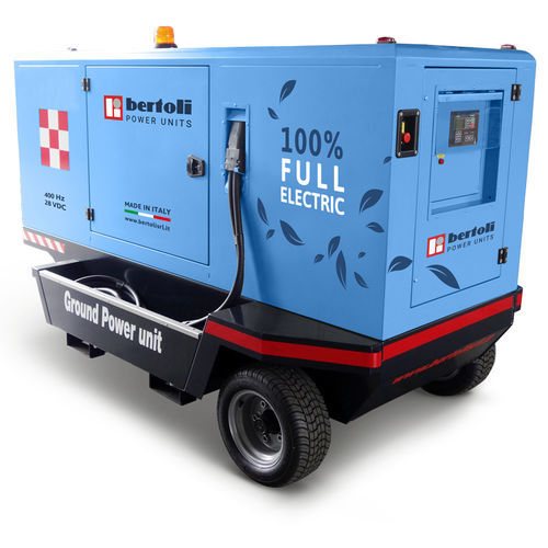 柴油地面电源装置 - E-AC140 - BERTOLI SRL - 电动 / 移动式 / 拖挂式