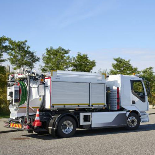 机场跑道清洁设备 - CityFlex CM40e - BUCHER MUNICIPAL - 卡车安装式 / 表面清洁 / 电动