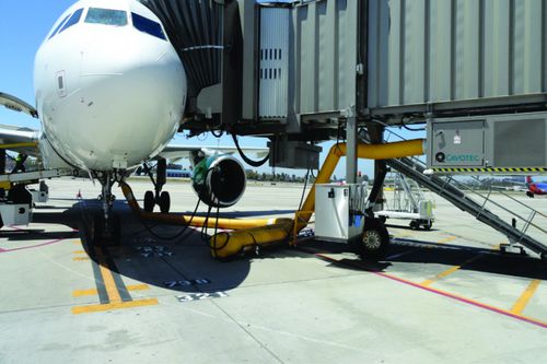 固定式空气预调节装置 - PoU DX - CAVOTEC AIRPORT DIVISION - 移动式 / 电动 / 飞机