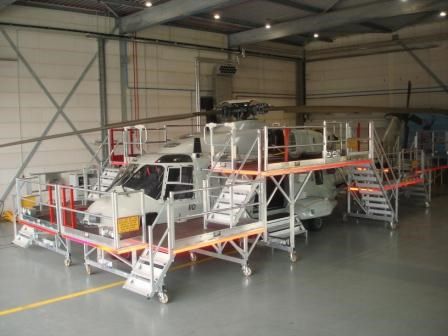 直升机组装系统 - NH90 - CUSTERS HYDRAULICA BV - 机身 / 前鼻门 / 机尾