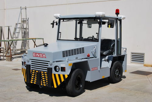 拖曳牵引车 - TA-5 - EINSA - EQUIPOS INDUSTRIALES DE MANUTENCIÓN - 飞机 / 有杆 / 带驾驶室