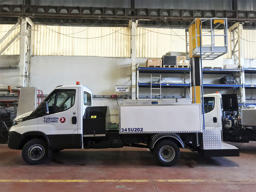 自推式饮用水车 - EWT-2500 - ERSEL TECHNOLOGY CO. LTD. - 带升降平台 / 机场