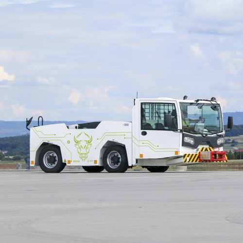 拖曳牵引车 - BISON E 620 - GOLDHOFER AKTIENGESELLSCHAFT/哥德浩夫 - 飞机 / 电动 / 有杆