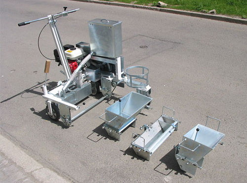 手推式标线机 - 2K50 / 2K50A / 2K60A - HOFMANN GMBH - 冷塑料 / 跑道