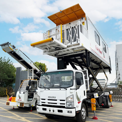 无障碍旅客登机设备 / 自推式 - WTJ5100JCR - Jiangsu Tianyi Aviation Industry Co., Ltd. - 带有空调 / 行动不便人士用 / 机场