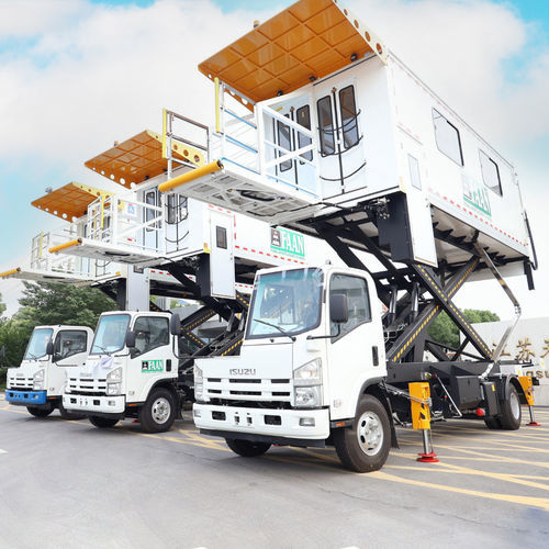 无障碍旅客登机设备 / 自推式 - WTJ5100JCR - Jiangsu Tianyi Aviation Industry Co., Ltd. - 带有空调 / 行动不便人士用 / 机场