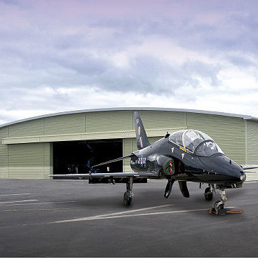 直升机机库 - RAF Valley - JOHN REID & SONS (STRUCSTEEL) LTD - 飞机 / 开放式 / 机场