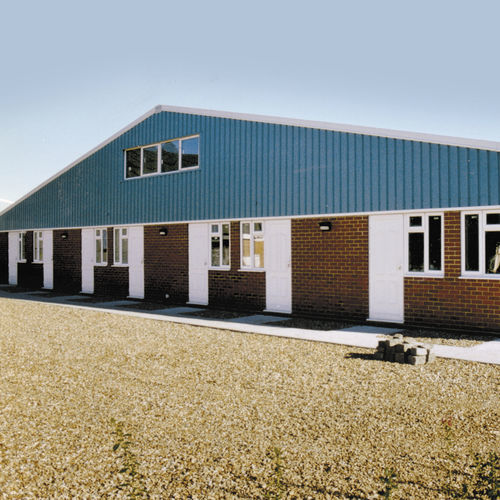 直升机机库 - Isle of Wight - JOHN REID & SONS (STRUCSTEEL) LTD - 飞机 / 开放式 / 机场