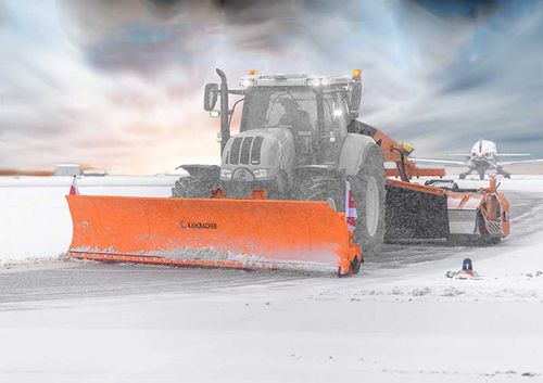 机场跑道铲雪车 - VAMPIR Pro series - KAHLBACHER MACHINERY GMBH - 倾斜刀板