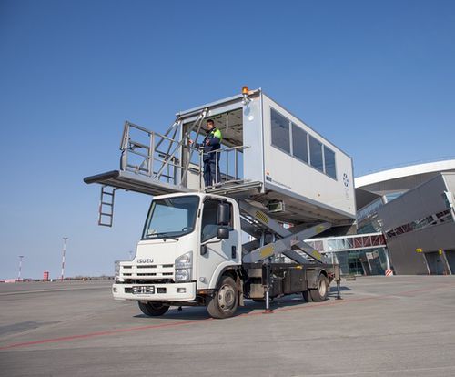 无障碍旅客登机设备 / 自推式 - ALS-U - LAS-1 COMPANY LTD. - 机场