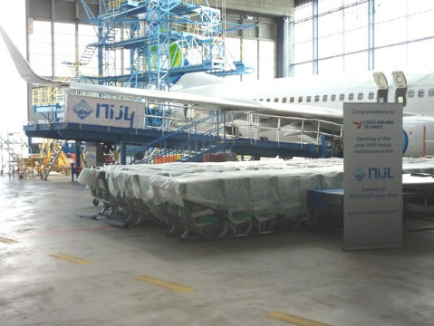 飞机组装车间 - NIJL AIRCRAFT DOCKING B.V. - 机翼 / 移动式 / 可调节
