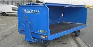 地勤行李车 - 1219-01-TIR-V-R-OB-SEC - PINON SAS - 4轮 / 带篷布