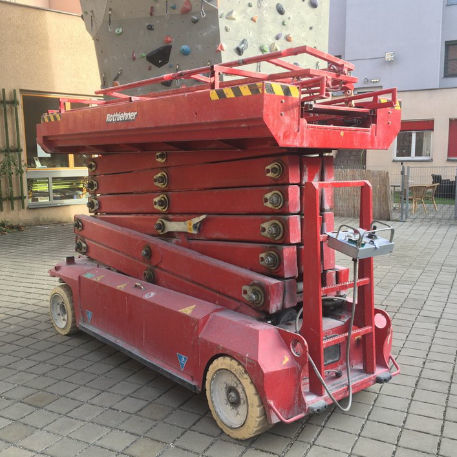 工作升降平台 - PB S151-12E - ROTHLEHNER ARBEITSBÜHNEN GMBH - 剪叉式 / 飞机 / 机场