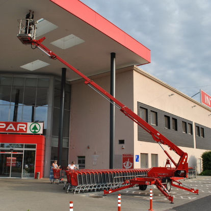 工作升降平台 - EUROPE TM16TJ - ROTHLEHNER ARBEITSBÜHNEN GMBH - 工作 / 立柱 / 伸缩