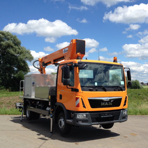 工作升降平台 - GSR E180TJ COMFORT - ROTHLEHNER ARBEITSBÜHNEN GMBH - 维修 / 立柱 / 伸缩