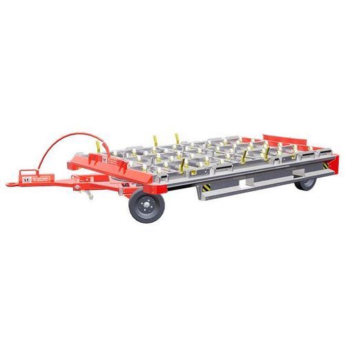 集装箱运输拖车 - CD-54 - SACO AIRPORT EQUIPMENT - 双车轴 / 机场