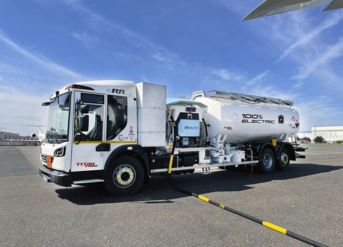 自推式飞机加油车 - TITAN-eRR20 - TITAN AVIATION - 机场