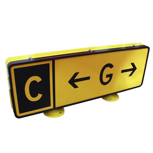 信息牌 - TZP-E - TRANSCON ES - 信息 / 静态 / 跑道