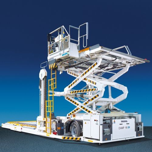 剪叉式升降装卸机 - CHAMP 140e - TREPEL AIRPORT EQUIPMENT GMBH - 用于货物 / 柴油 / 电动