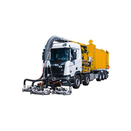 机场跑道清洁设备 - SH 24.0 - WATERBLASTING TECHNOLOGIES - 卡车安装式 / 表面清洁 / 橡胶胎印去除