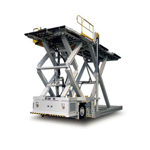 剪叉式升降装卸机 - WGSJT7  - WEIHAI GUANGTAI AIRPORT EQUIPMENT CO., LTD - 用于货物 / 柴油 / 机场