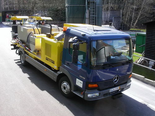 自推式标线机 - GP 2000 Airless - Winter Markiertechnik GmbH - 用于油漆 / 跑道
