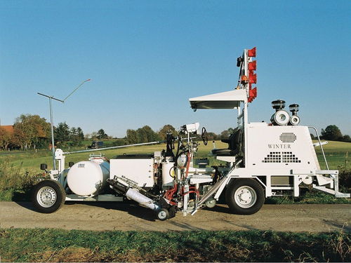 自推式标线机 - WPTE 1000 Kombi - Winter Markiertechnik GmbH - 用于热熔塑料 / 跑道