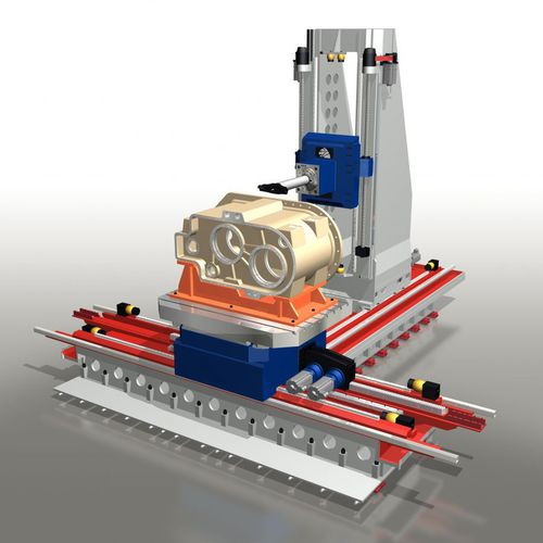 5轴加工中心 - Power 5100 - MANDELLI SISTEMI SPA - 卧式 / 用于航空工程
