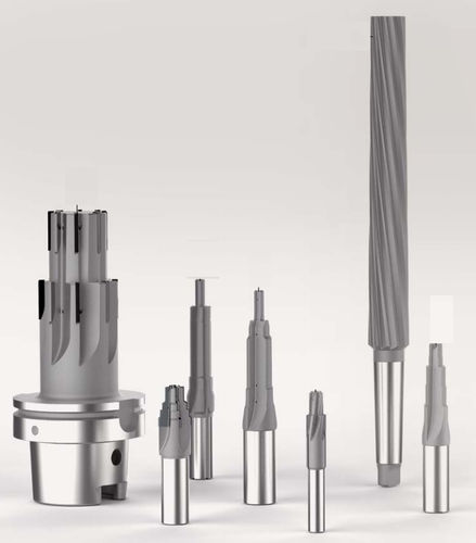 整体式扩孔钻 - MAPAL FRANCE - 用于金属 / 用于航空工程