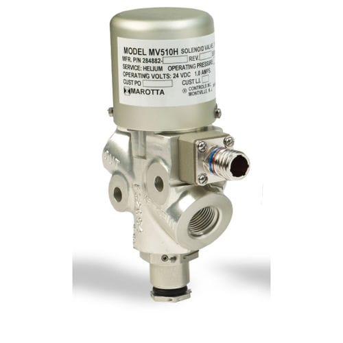 飞机电磁阀 - MV series - MAROTTA CONTROLS, INC. - 用于燃料 / 用于液压油 / 用于气体