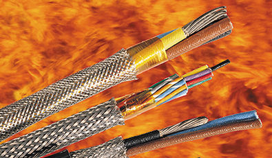 飞机航空电缆 - Vibraflame® - AXON'CABLE - 供电 / 同轴 / 绝缘