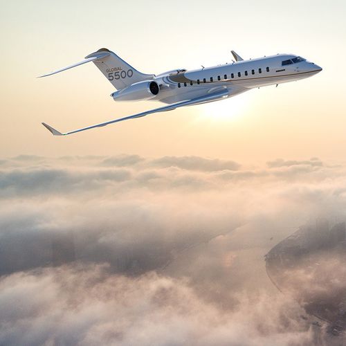 私人飞机 - GLOBAL 5500 - BOMBARDIER/庞巴迪 - 商务 / 双引擎 / 11~20人