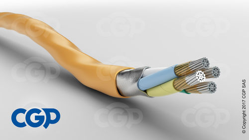 飞机航空电缆 - ELECTROAIR® 7080 / 7083 - CGP - Cables for Global Performance - 供电 / 耐磨损 / 铠装