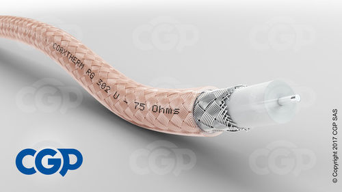 飞机航空电缆 - COAXTHERM® RG302U - CGP - Cables for Global Performance - 数据 / 同轴 / 铠装