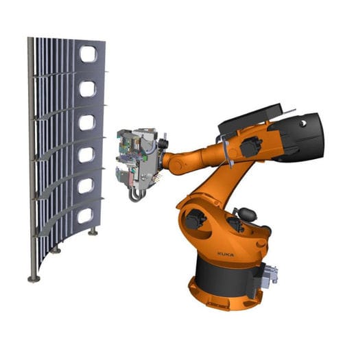 生产机器人单元 - KUKA KR-600 - CYBERMECA - 用于航空工程 / 自动