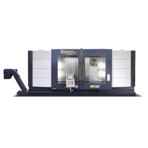 CNC数控铣床 - TESSEN evo - FPT INDUSTRIE SPA - 卧式 / 用于航空工程 / 5轴及以上