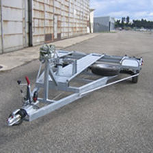 设备装载拖车 - G1 AVIATION - 单车轴
