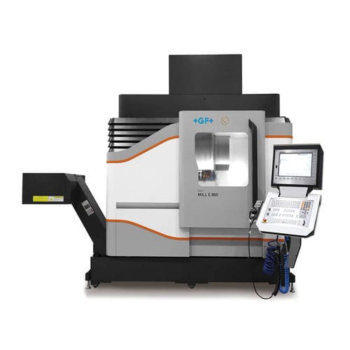 CNC数控铣床 - MILL E 800 - GF MACHINING SOLUTIONS - 立式 / 用于航空工程 / 3轴