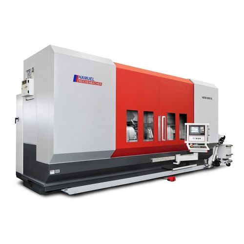 5轴加工中心 - HSTM 3000 XL - HAMUEL MASCHINENBAU GMBH & CO. KG - 卧式 / 用于航空工程 / 涡轮叶片加工