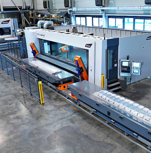 5轴加工中心 - COMPACTCELL series - BAVIUS TECHNOLOGIE GMBH - 卧式 / 用于航空工程 / CNC数控