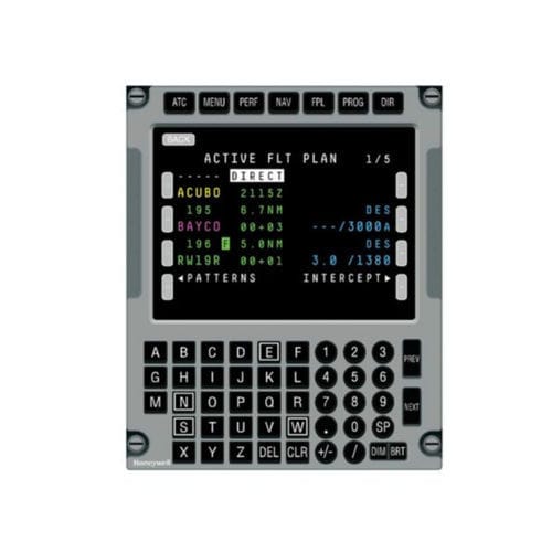 飞机飞行管理系统 - CD-8 series - HONEYWELL - 控制显示单元 / 触摸屏