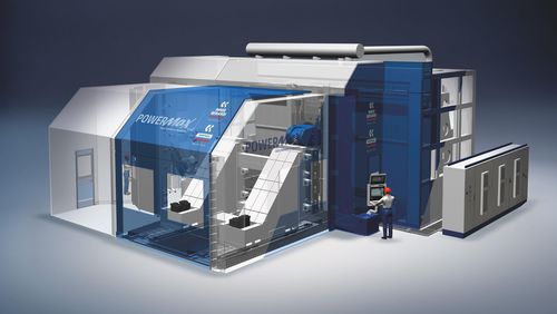 CNC数控镗床 - PowerMax series - INNSE-BERARDI SPA - 卧式 / 铣床 / 5轴及以上