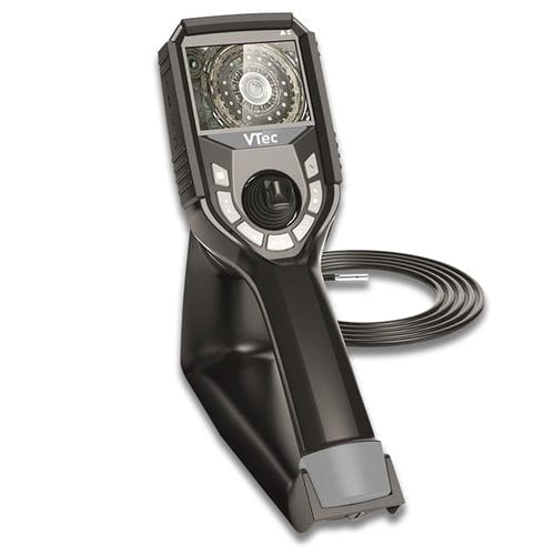挠性视频内窥镜 - VTec M - NDTec - 用于航空工业 / 便携式 / LCD 显示屏